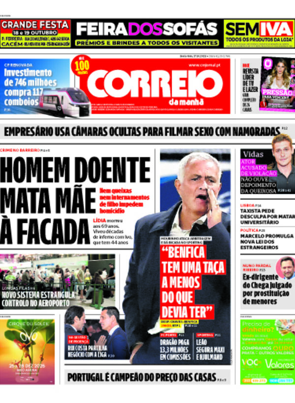Capa do jornal