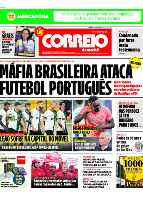 Capa do jornal