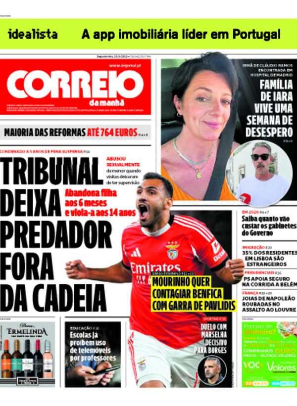 Capa do jornal