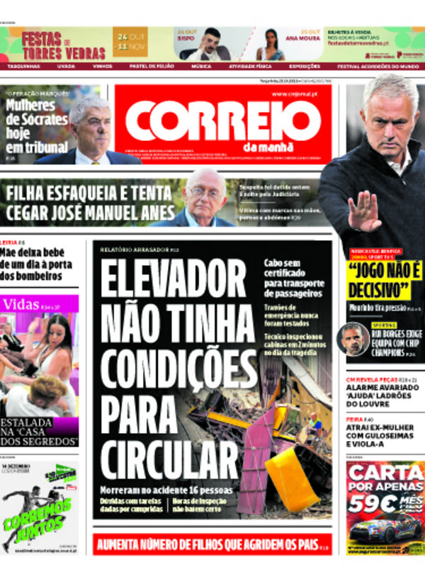 Capa do jornal