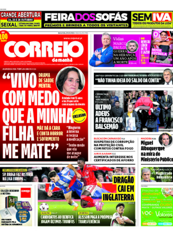 Capa do jornal