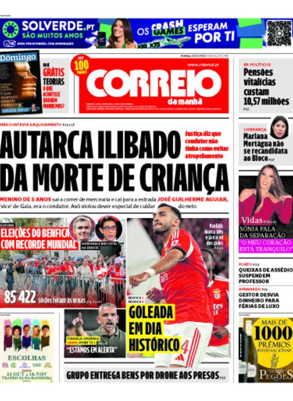 Capa do jornal