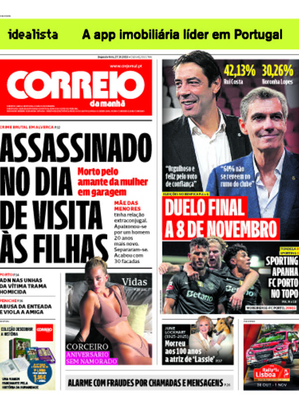 Capa do jornal