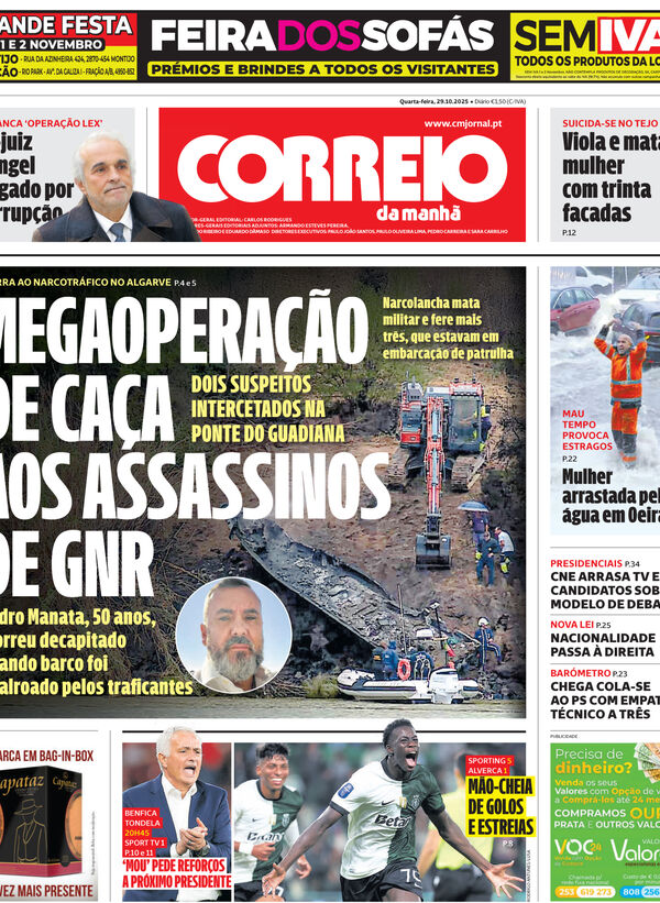 Capa do jornal