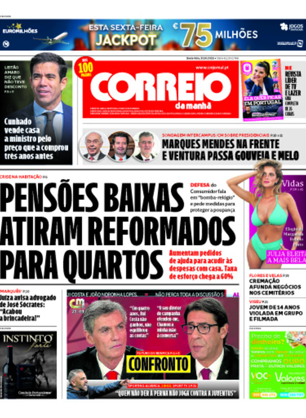 Capa do jornal