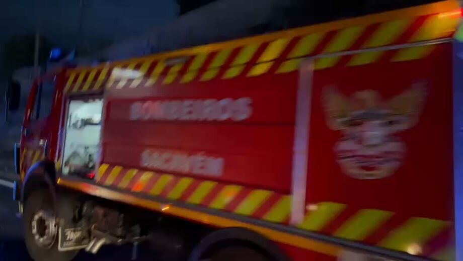 Vehicle on fire on A1 motorway
