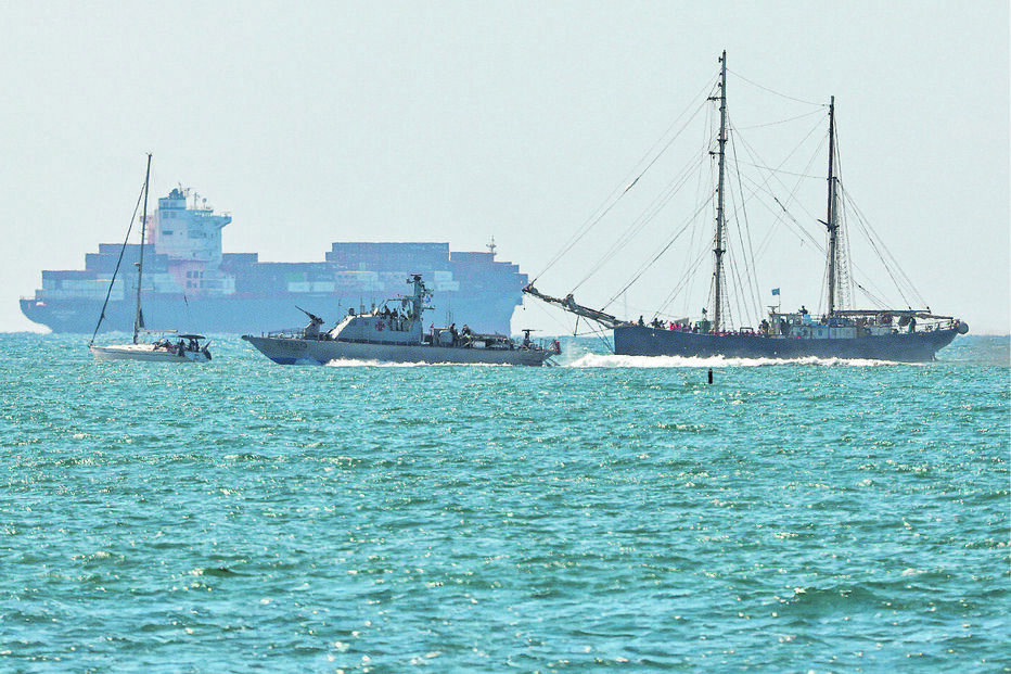 Flotilha foi intercetada a 75 milhas de Gaza