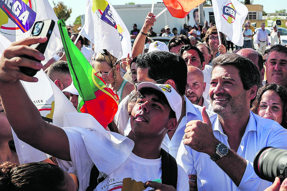 Muitos dos jovens que abordaram Ventura não têm ainda idade para votar