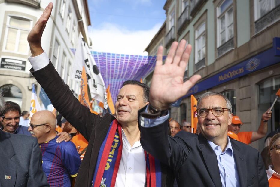 Montenegro garante proximidade a autarcas do PSD em Chaves e Vila Real