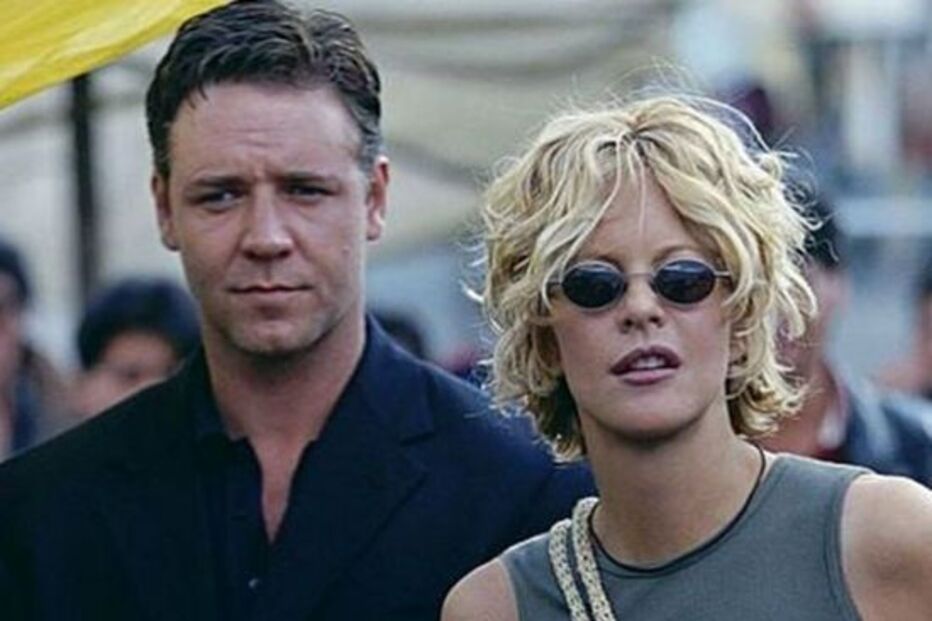 Russell Crowe surge com Meg Ryan após perda de peso e preparação para casamento