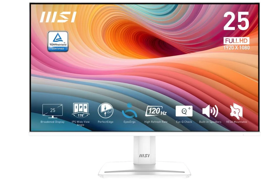 Monitor MSI PRO MP251W E2 24.5" IPS FullHD 120Hz