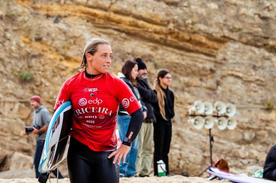 Surfista portuguesa Yolanda Hopkins