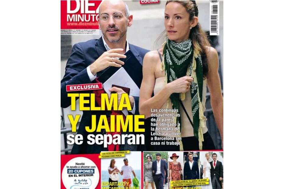 Telma e Jaime separam-se, diz revista
