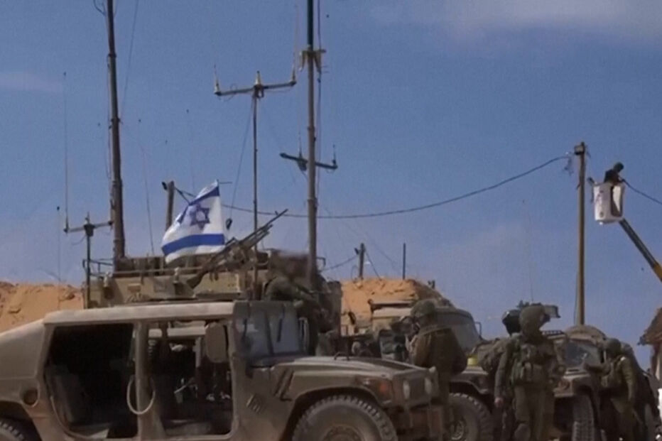 Exército israelita divulga vídeo das tropas a reposicionarem-se na Faixa de Gaza  