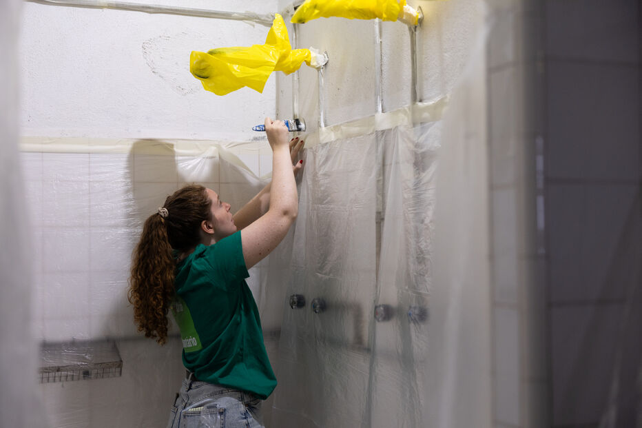 Voluntários da LEROY MERLIN e parceiros recuperam quartel dos Bombeiros da Ericeira