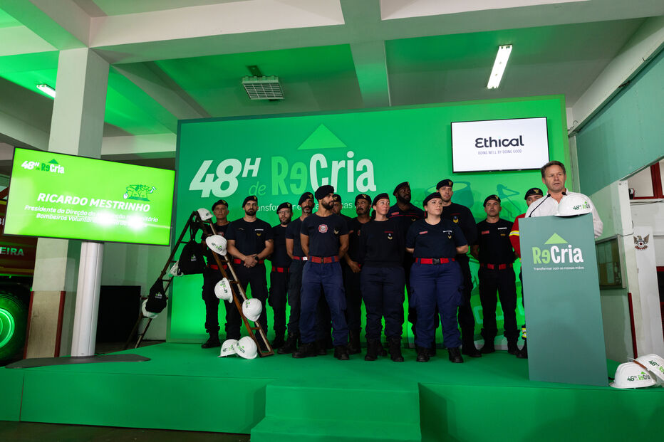 Bombeiros Voluntários da Ericeira e LEROY MERLIN juntos no ReCria