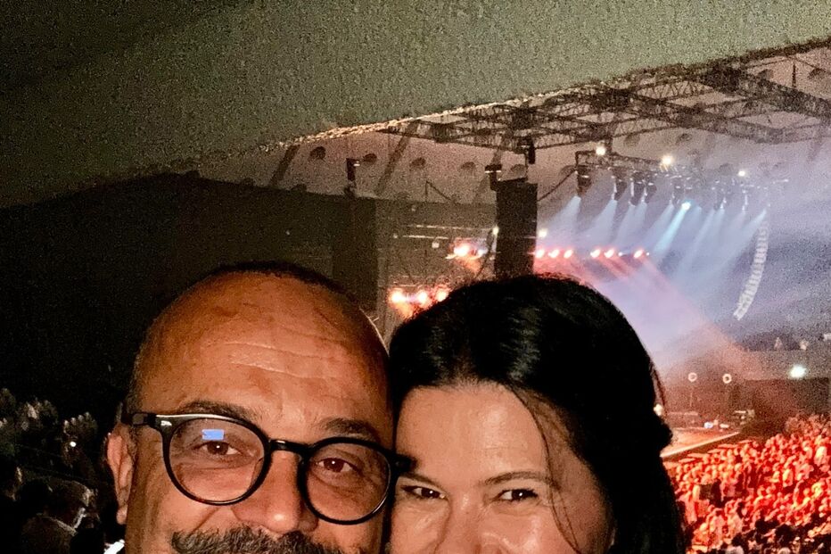 Fernando Rocha e a mulher Sónia Rocha  