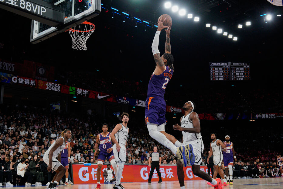 NBA regressa à China após seis anos, com Nets a vencer Suns em Macau