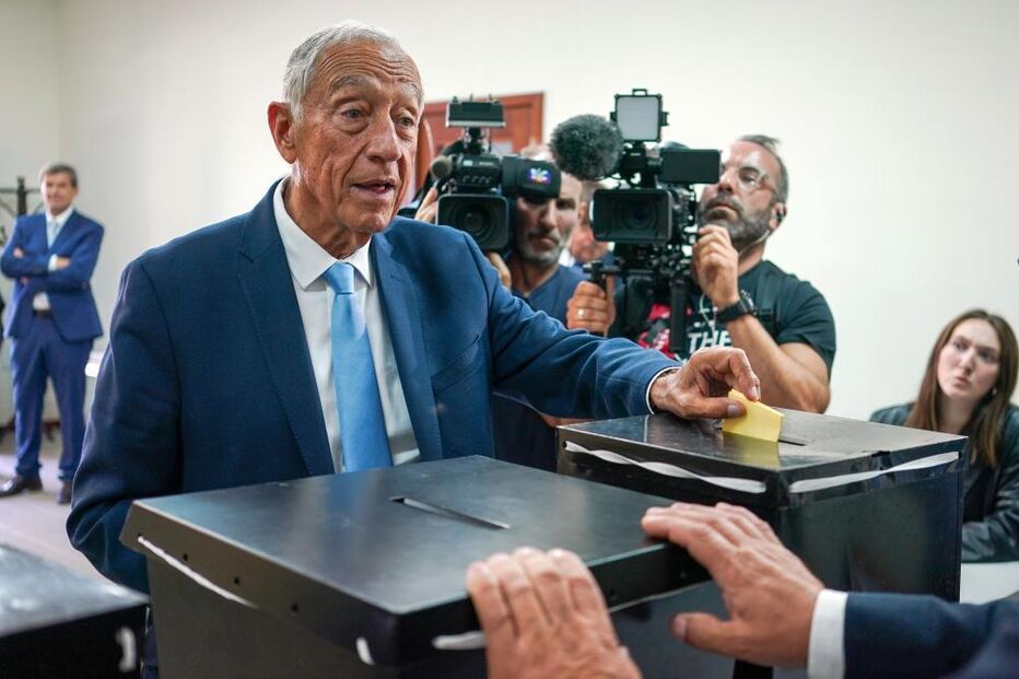 Marcelo Rebelo de Sousa vota nas eleições autárquicas de 2025