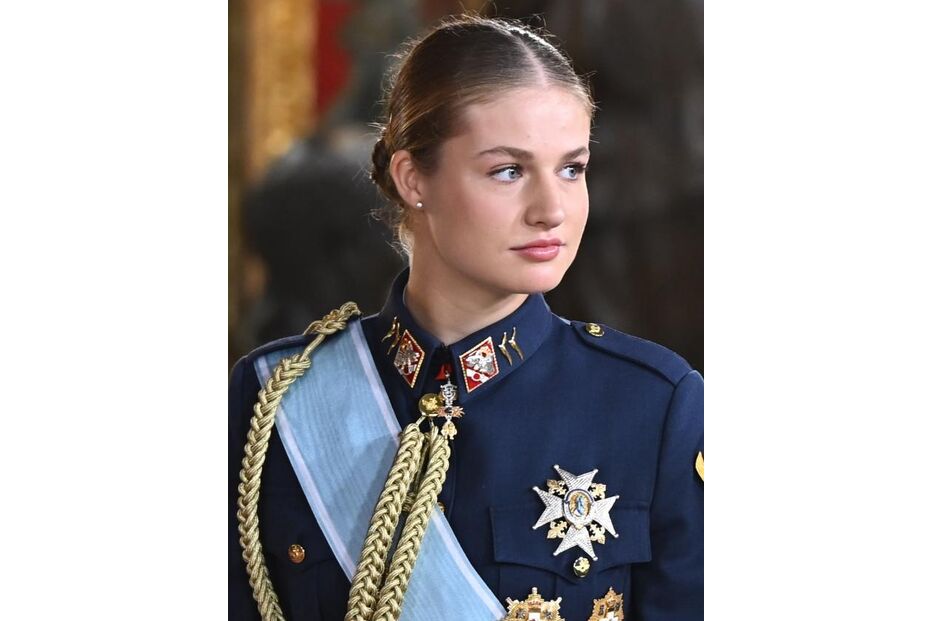 Leonor, princesa das Astúrias, celebra o Dia da Hispanidade em Espanha