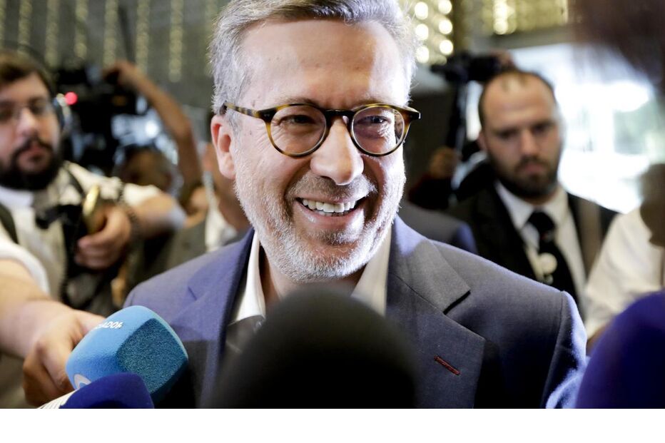 Carlos Moedas durante noite eleitoral