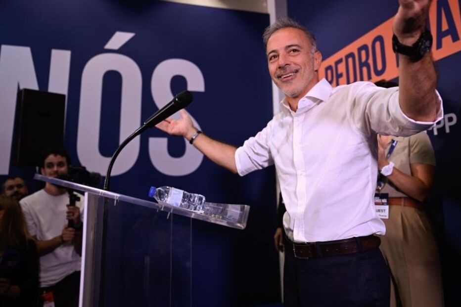 Pedro Duarte celebra vitória em noite eleitoral