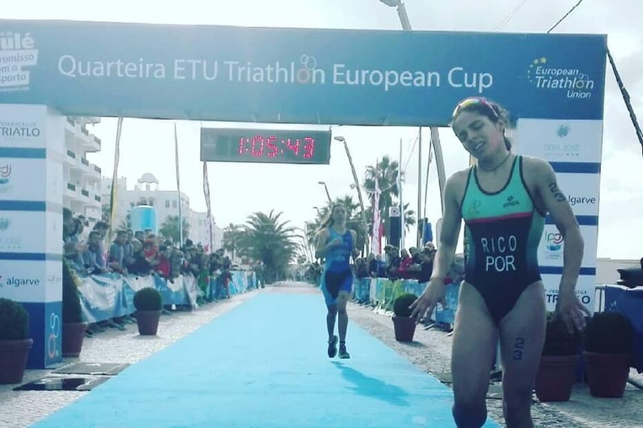 Inês Rico, atleta de triatlo