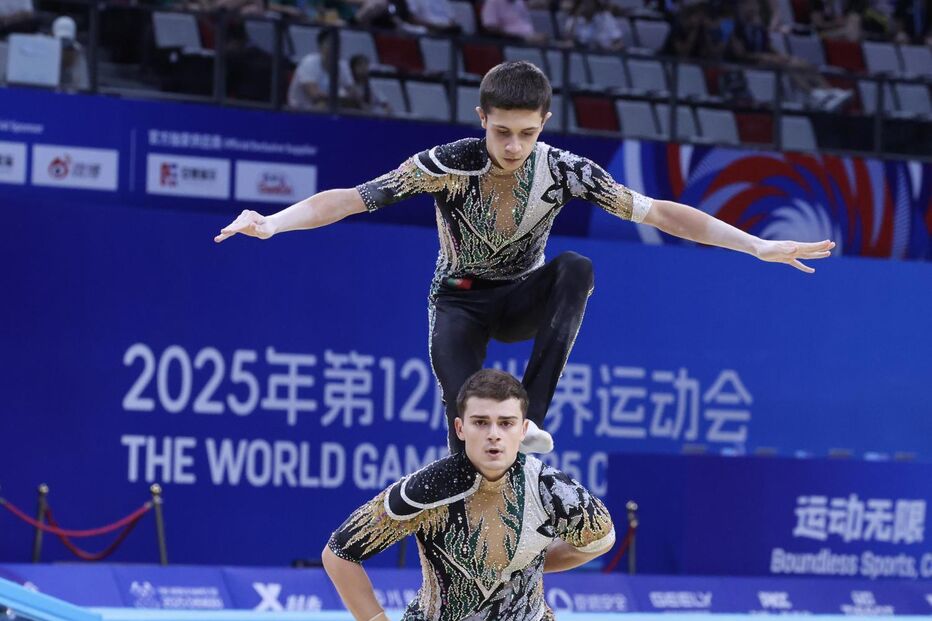 Miguel Lopes e Gonçalo nos Jogos Mundiais Chengdu 2025