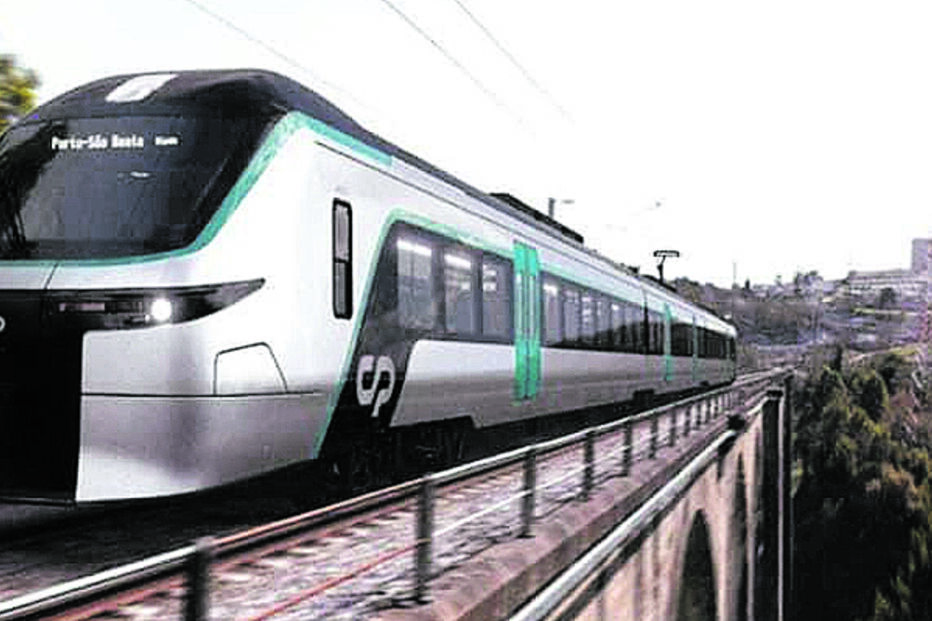 Modelo dos novos comboios