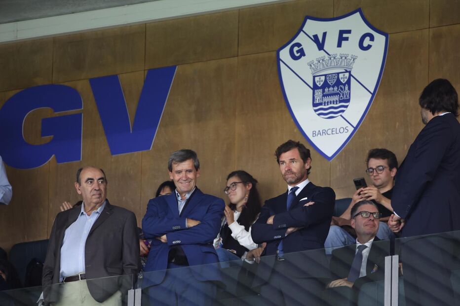 André Villas-Boas assiste ao jogo do Gil Vicente em Barcelos