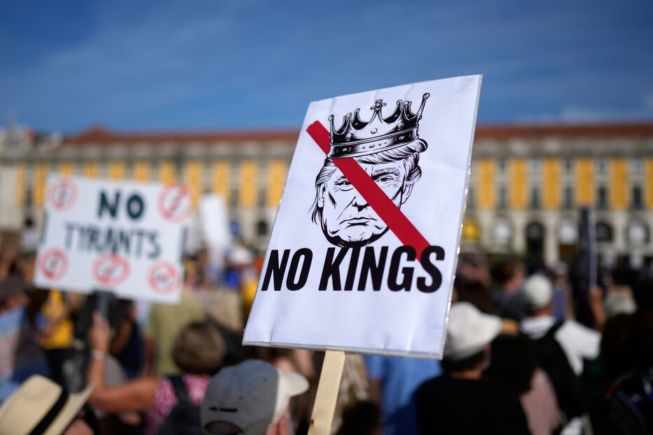 Protesto em Lisboa contra Trump: 