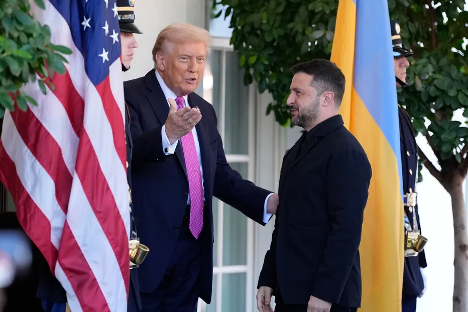 Trump reúne-se com Zelensky na Casa Branca, com esperança no fim da guerra