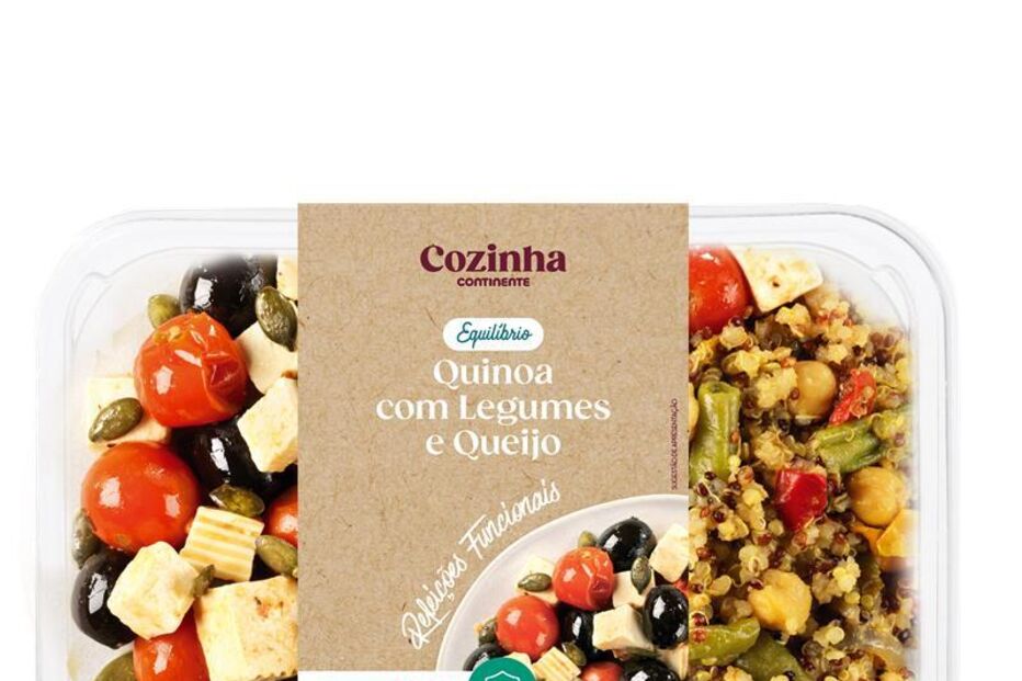 Nova gama Cozinha Continente: refeições com quinoa, legumes e queijo