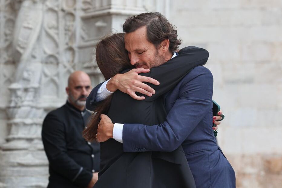 Cerimónia fúnebre de Francisco Pinto Balsemão no Mosteiro dos Jerónimos