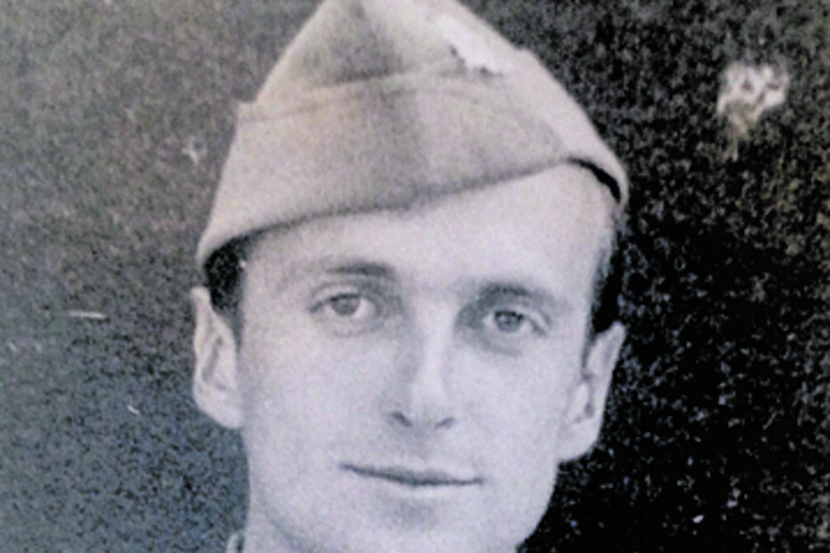 Fotografia de um soldado; o seu legado somos todos nós