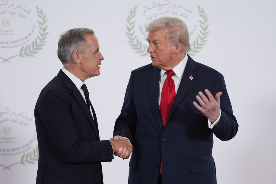 Mark Carney e Donald Trump