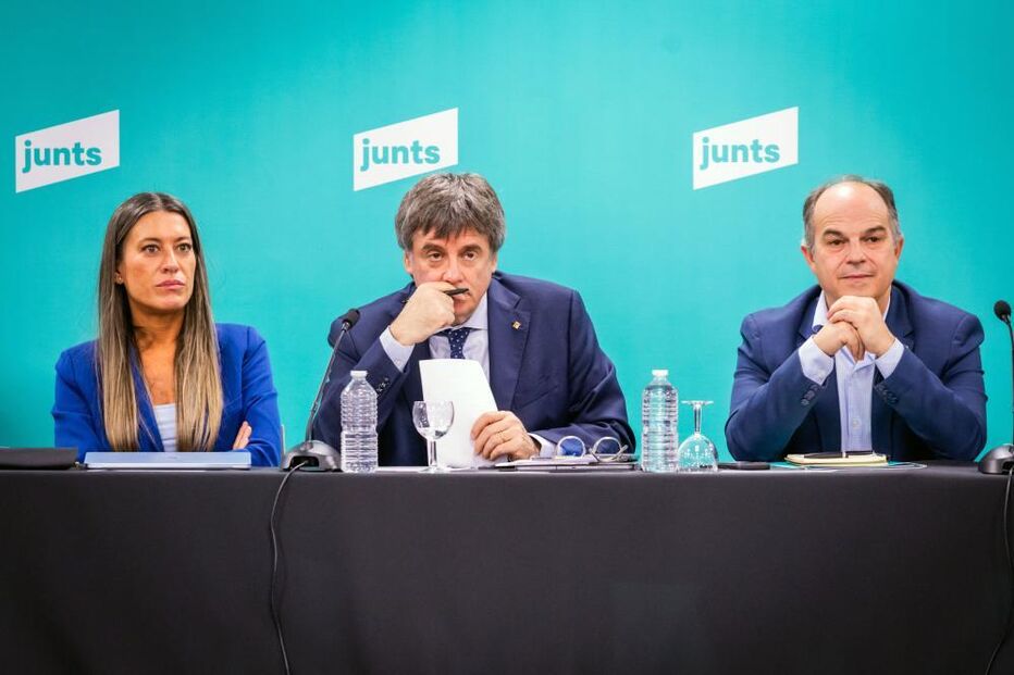 Direção do Junts esteve reunida em Perpignan, França