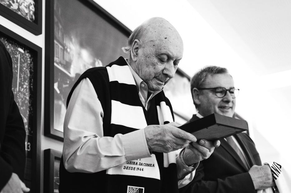 Jaime Pereira da Cunha, sócio número um do Vitória de Guimarães, faleceu aos 97 anos