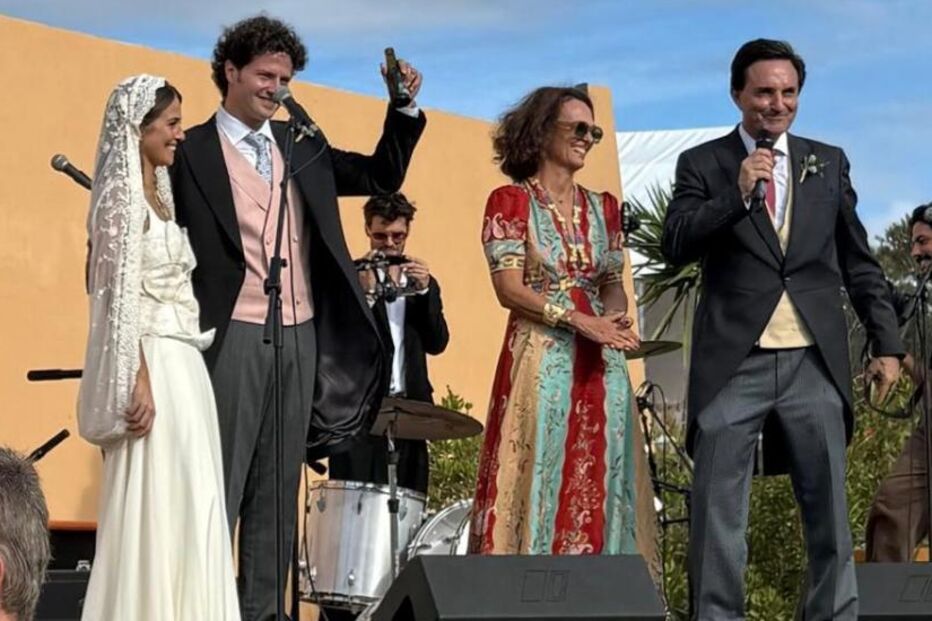 Casamento da neta de Cavaco Silva com o músico Kyle Quesst em destaque
