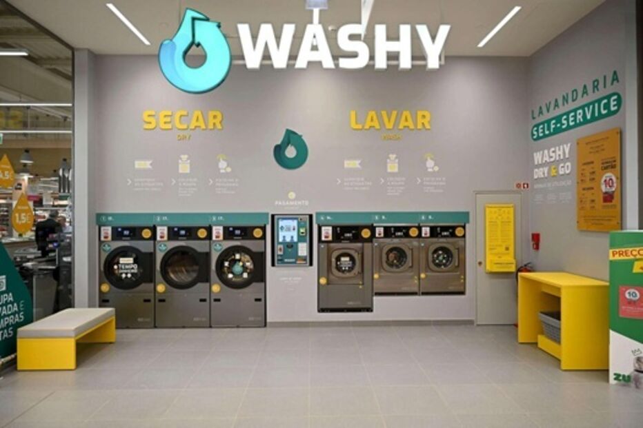 Washy Dry & Go oferece serviços de lavandaria self-service