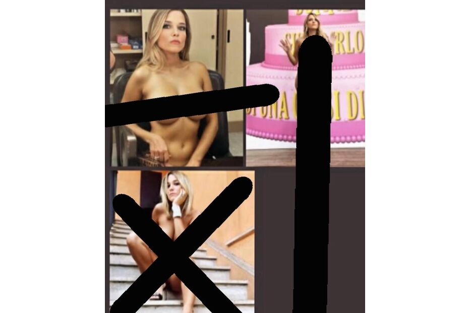 Francesca Barra posa seminu em fotos