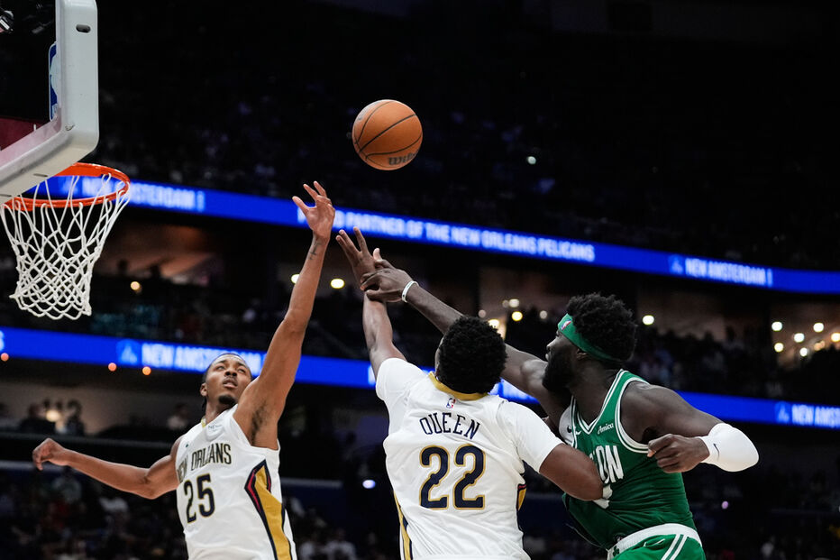 Neemias Queta marca seis pontos na vitória dos Boston Celtics sobre New Orleans Pelicans