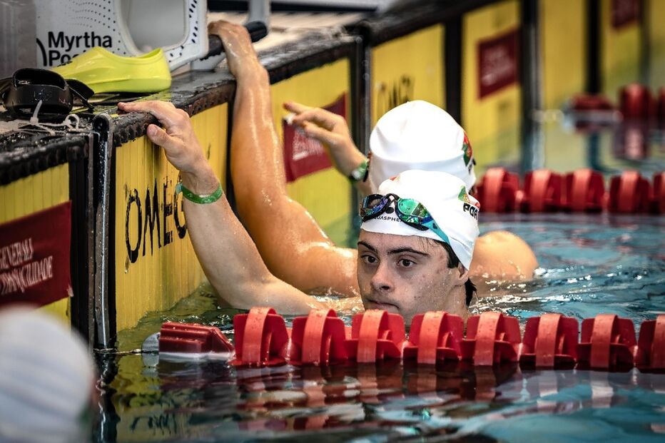 Nadador Vicente Pereira