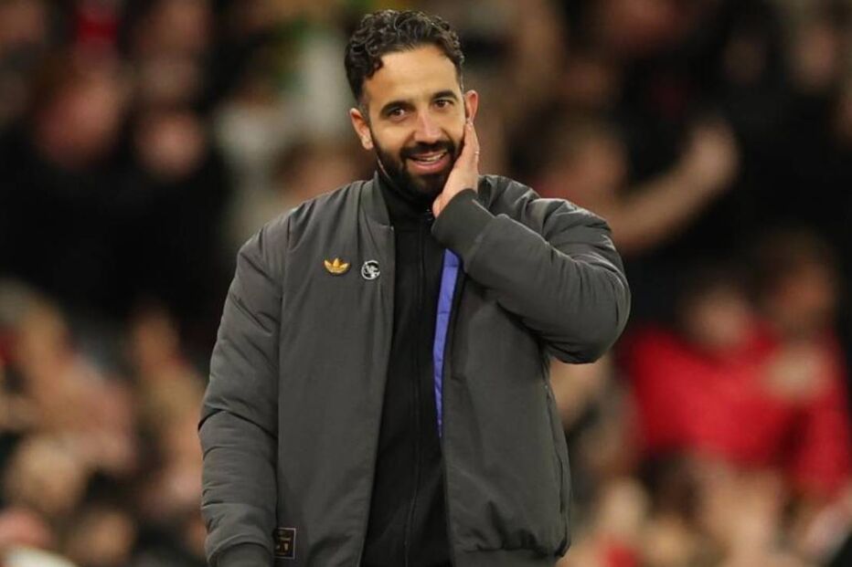 Ruben Amorim, treinador do Manchester United