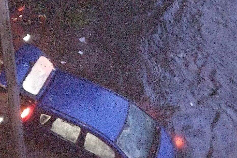 VCI (Via de Cintura Interna) no Porto ficou completamente alagada