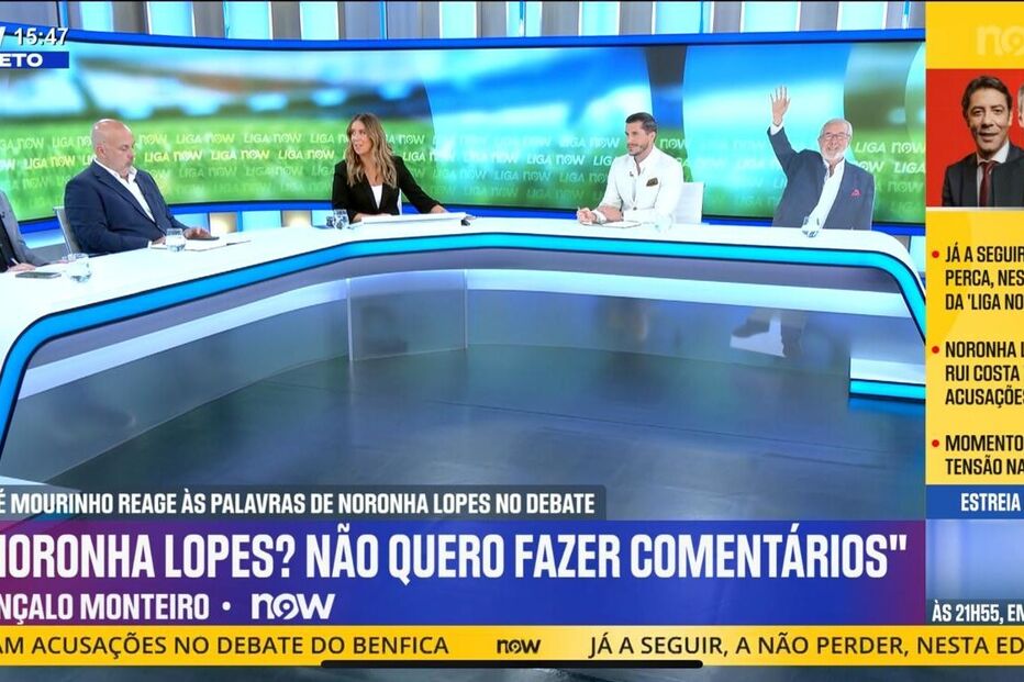 Isaltino Morais invade programa Liga NOW