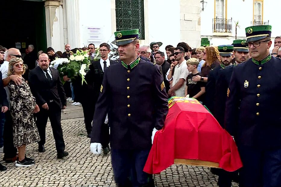 Última homenagem ao militar Pedro Manata e Silva, falecido no Guadiana