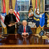 <![CDATA[ Reveladas as primeiras fotografias de Cristiano Ronaldo e Donald Trump na Casa Branca ]]>