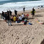 Nadadores-salvadores e Polícia Marítima prestaram assistência