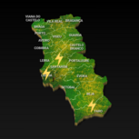 Saiba que municípios e ruas vão estar sem luz este domingo 